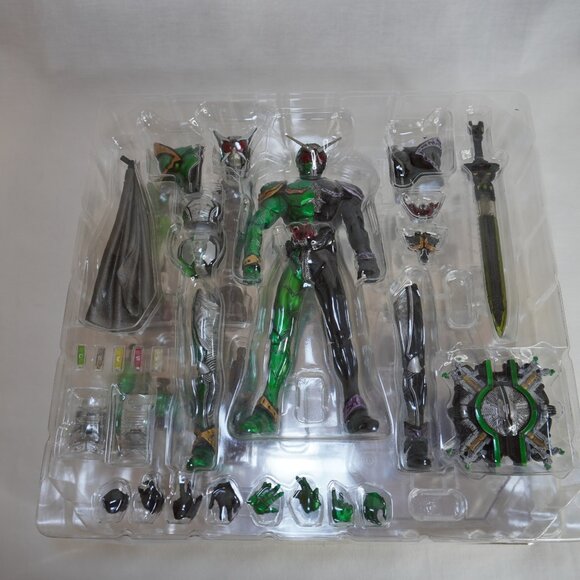 Kamen Rider W Cyclone Joker Bandai Cool Japanese Action Figure From Japan Anime - Picture 5 of 9